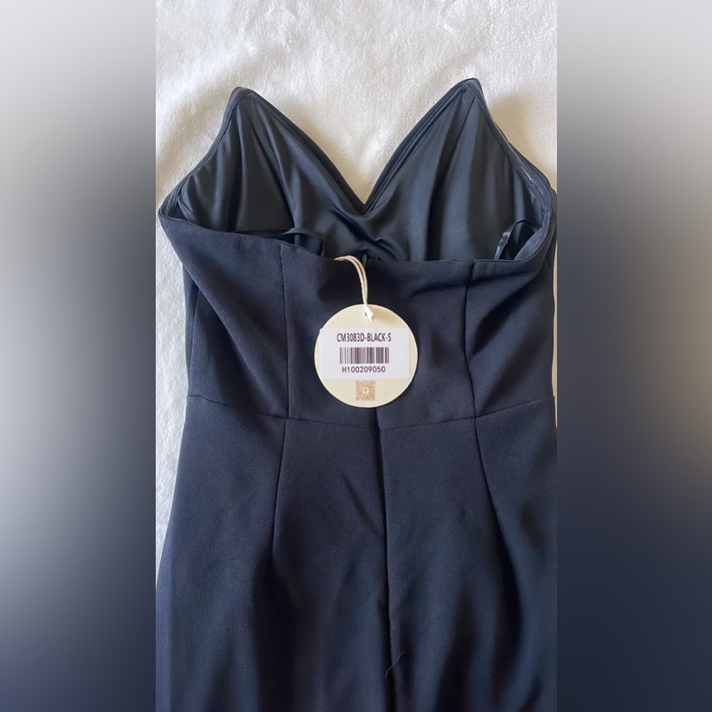 NWT MAXI DRESS BLACK. Size S. - Picture 6 of 7